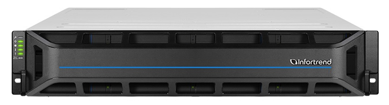 Система хранения данных Infortrend EonStor GS 2000 2U/12bay Dual controller, 2x12Gb/s SAS,8x1G iSCSI+4x host board,4x4GB,2x(PSU+FAN),2x(SuperCap.+Flash),12xdrive trays and 1xRM kit (GS 2012RCF-D) (repl GS2012R0C0F0D-8U32)