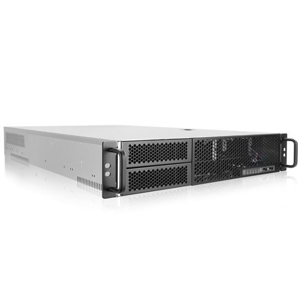 Корпус InWin IW-R200-01N /USB3.0*2/Power cage (PDB),Acbel R2CU6801A/Acbel R1CA2551B, Platinum, CRPS 550W (one module)*2/MGT8012ZB-W25, 8025mm, 4200RPM, L600, mesh*3/LED cable, 2*8P, L800mm/USB module