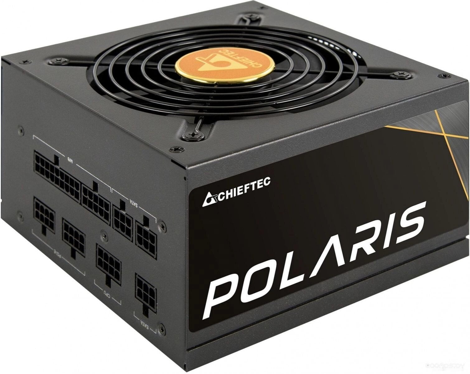 Блок питания Chieftec Polaris PPS-650FC, 650Вт, 80 PLUS Gold, 120мм, модульный, черный