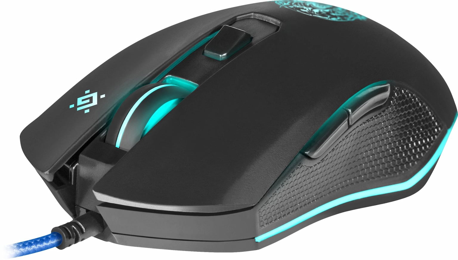 Мышь проводная Defender Sleipnir GM-927 черный, 12800 dpi, USB, кнопки - 6
