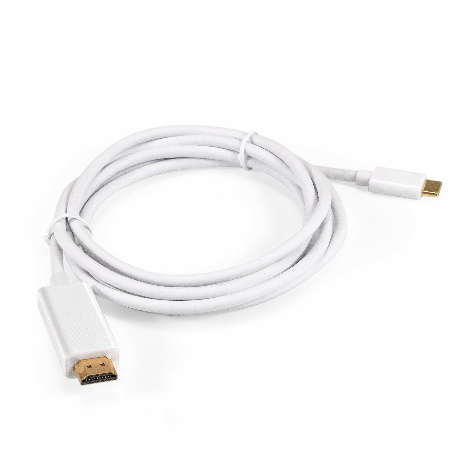 Кабель-адаптер Type-C-HDMI ExeGate EX-CM-HDMI2M-0.1 (USB Type-C/19M, 4K@120HZ 8K@ 30Hz, 1,8м)