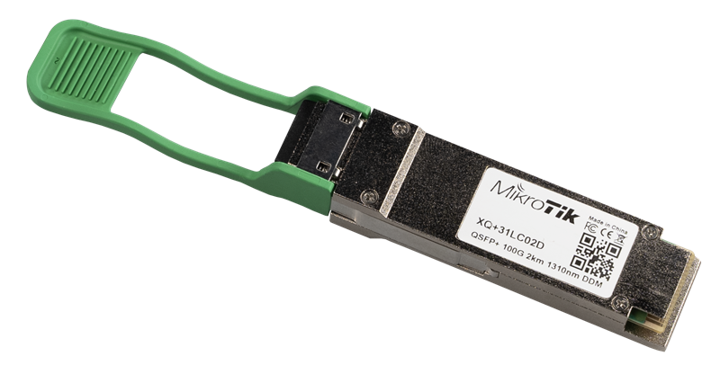 Оптический модуль MikroTik QSFP28 optical module XQ+31LC02D, SM, 2km, 100G