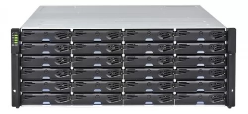 Система хранения Infortrend EonStor DS 4000 Gen2 4U/24bay Dual controller 2x12Gb/s SAS,8x1G iSCSI+4x host board, 2x4GB, 2x(PSU+FAN), 2x(SuperCap.+Flash module),1xRM kit (ESDS 4024R2C-C)(repl DS4024R2C000C-8U32)
