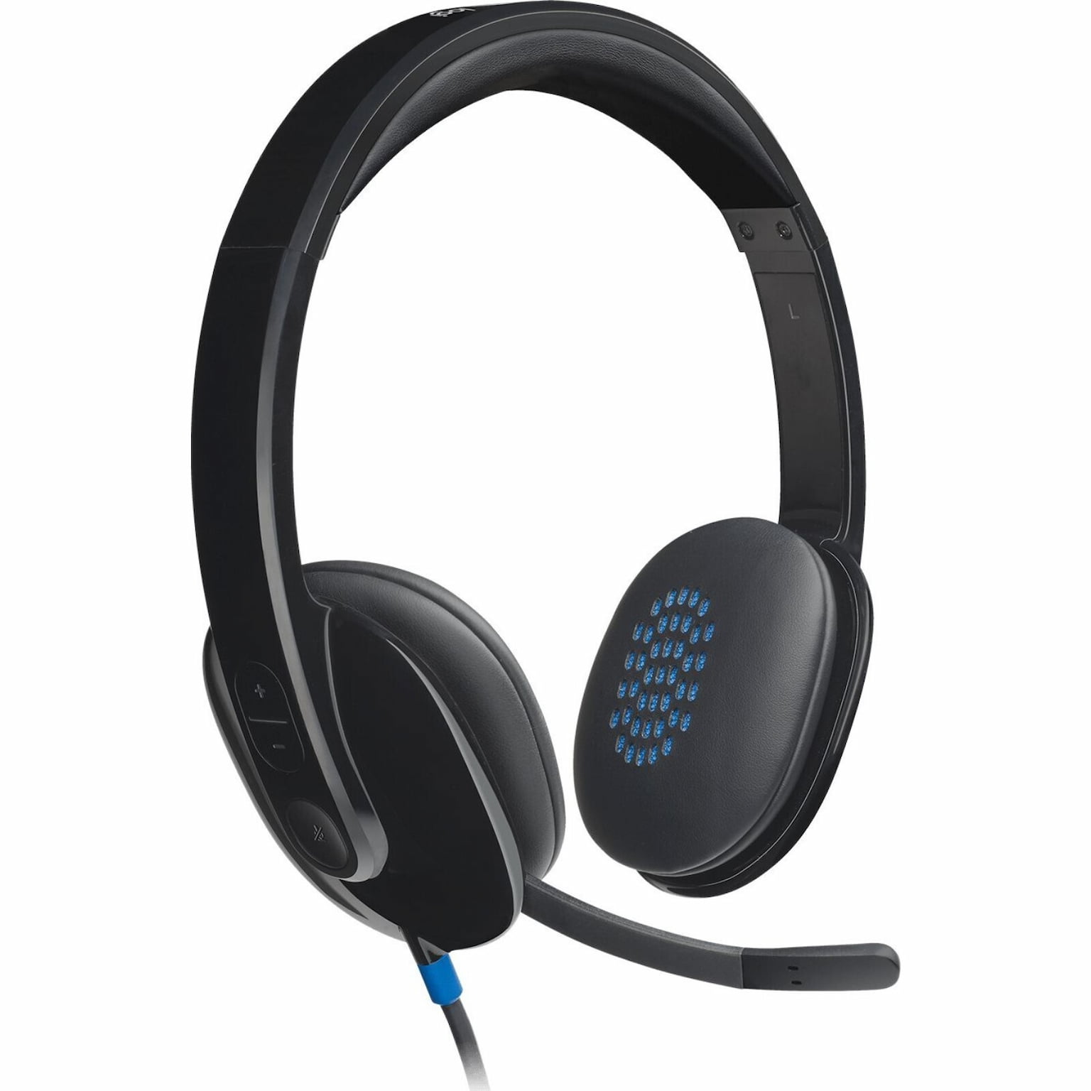 Гарнитура Logitech USB Headset H540 чёрный, проводная, USB