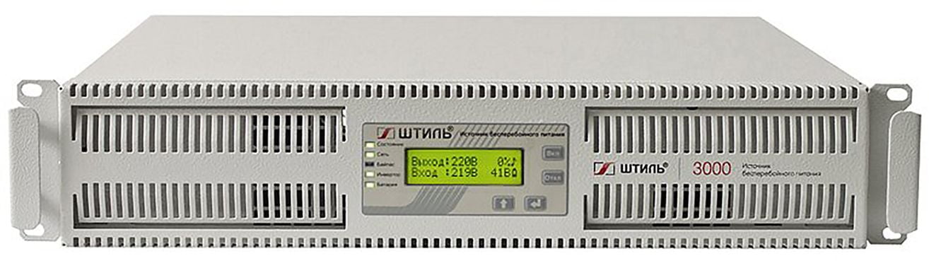 Источник бесперебойного питания Штиль SR1103TL 2700Вт 3000ВА серый
