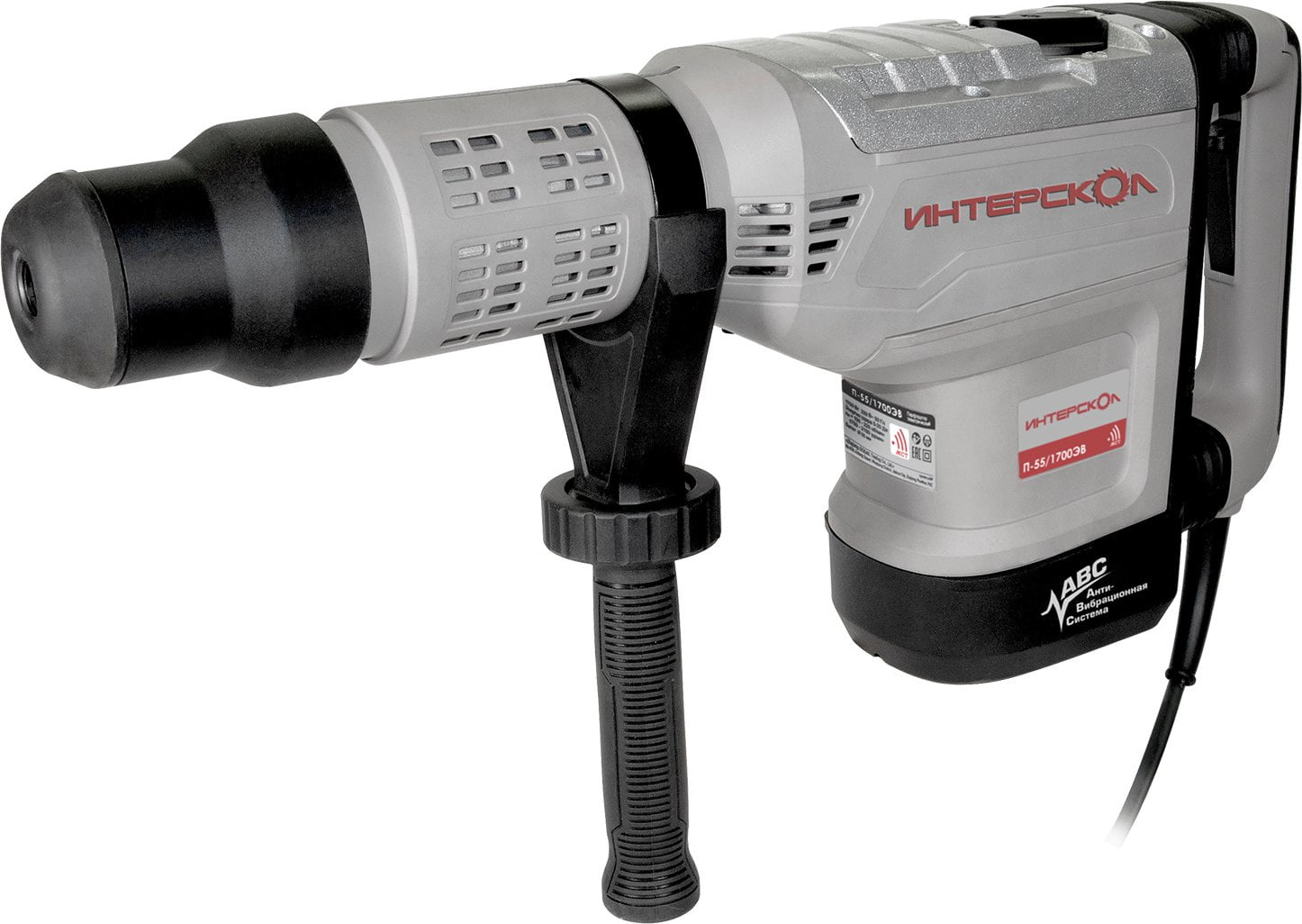 Перфоратор Интерскол П-55/1700ЭВ, SDS-Max, 1700 Вт, 20 Дж, от сети