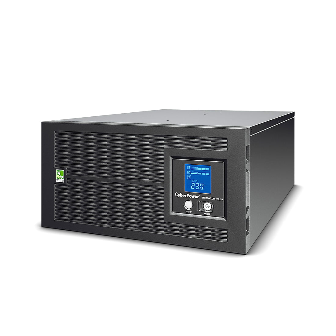 Источник бесперебойного питания CyberPower PR6000ELCDRTXL5U/6000 ВА/4500 Вт/2 х IEC 320 C19 (компьютерная), 8 х IEC 320 C13 (компьютерная)