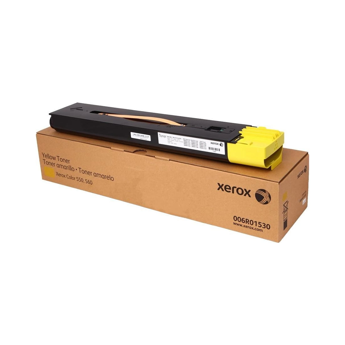 Картридж лазерный Xerox 006R01530 желтый для Colour 550/560 (34 000 отпечатков) GMO