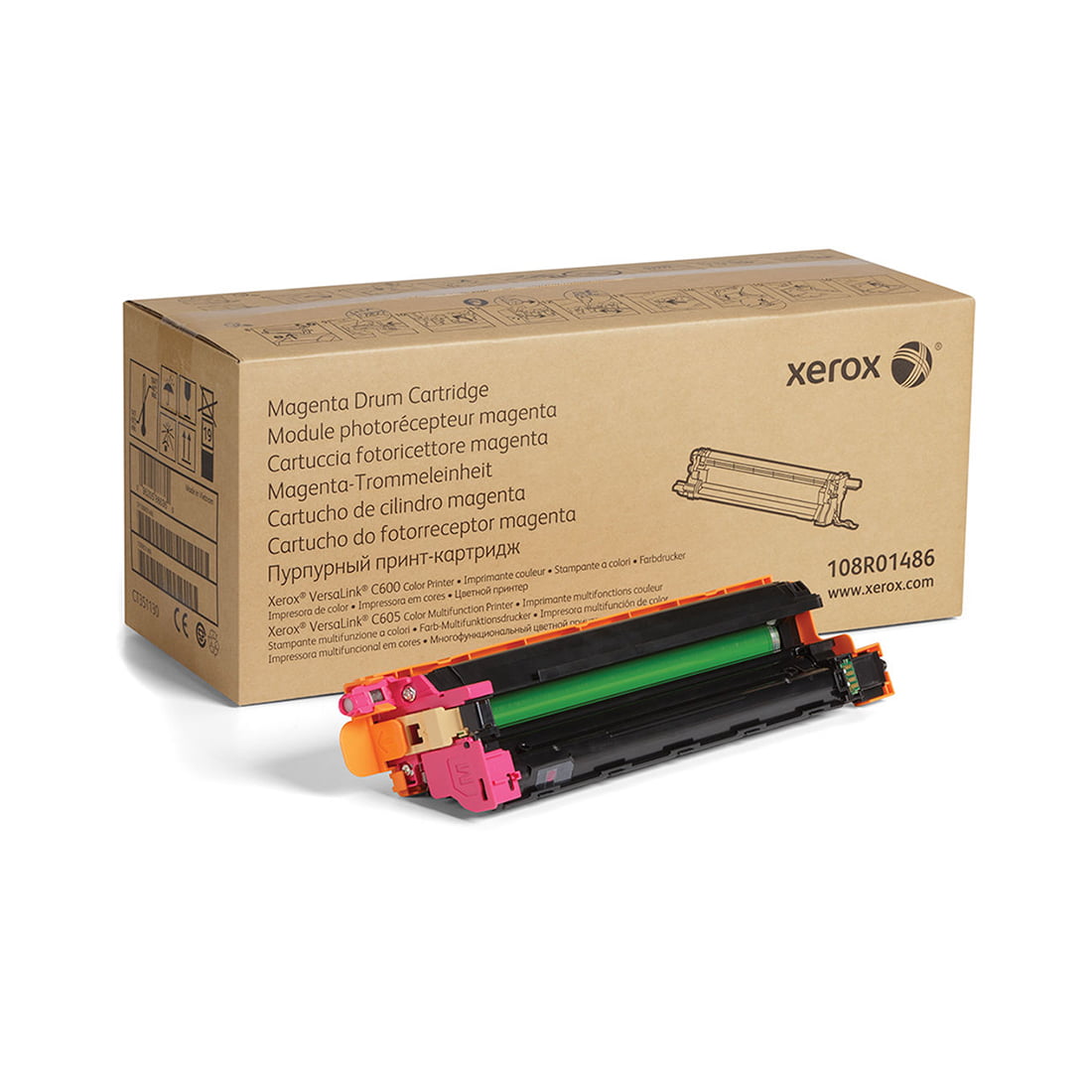 Барабан Xerox 108R01486пурпурный,magenta (40000 стр)для Xerox VersaLink C600/C605 (Channels)
