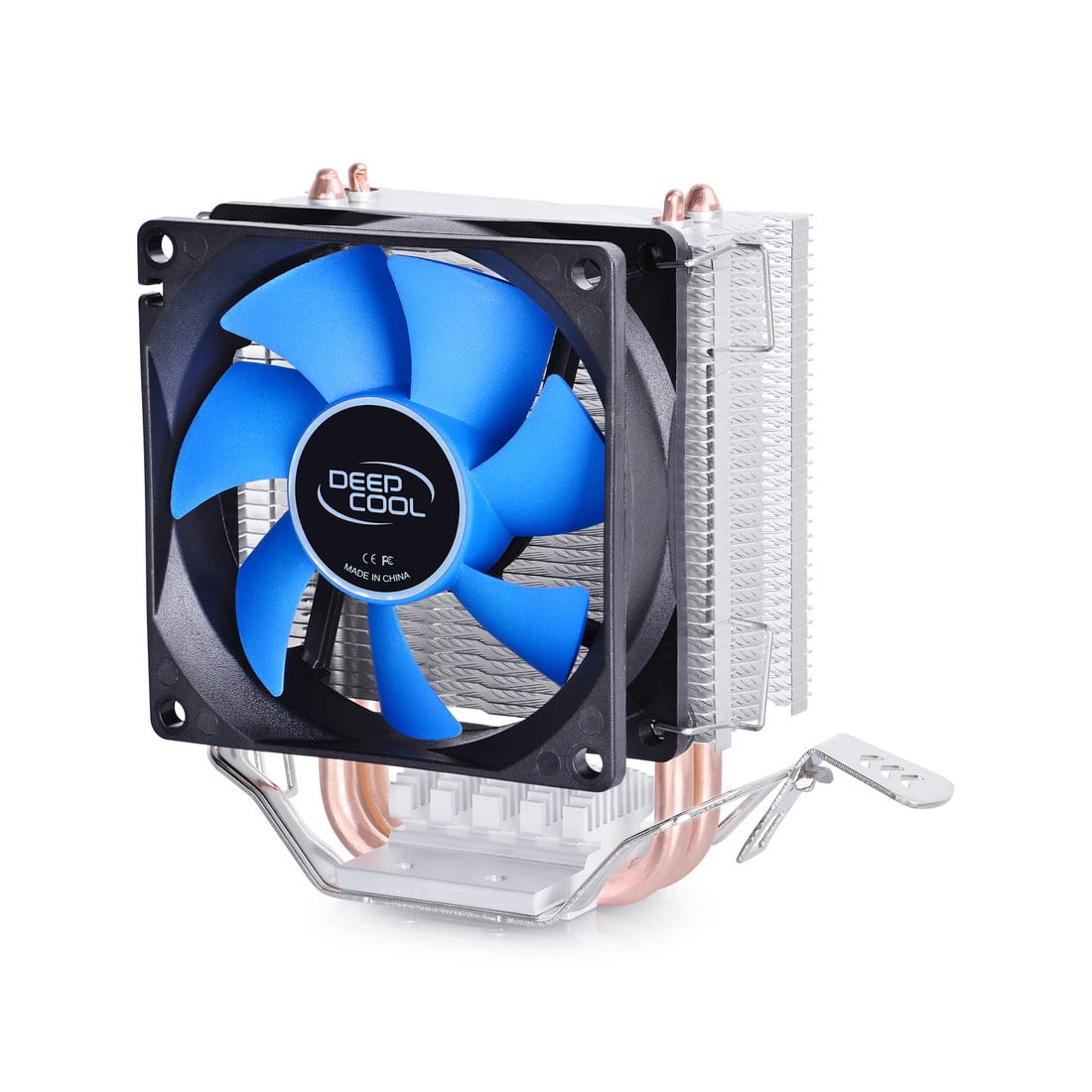 Кулер для процессора DEEPCOOL ICE EDGE MINI FS V2.0 синий, 80 мм, алюминий/медь, 2200 об/мин, 24.7 дБ, 3 pin, 100 Вт, 112 мм