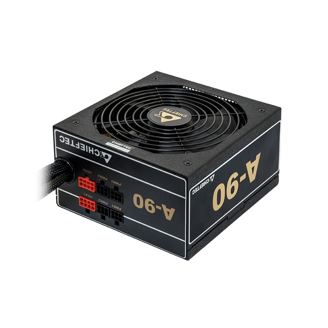 Блок питания Chieftec А-90 Retail (GDP-550C), 550Вт, 80 PLUS Gold, 140мм, модульный, черный